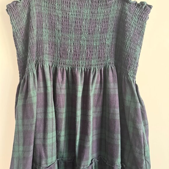 Hill House- The Ellie Nap Dress - Blackwatch Tartan Sz XL - Picture 4 of 6